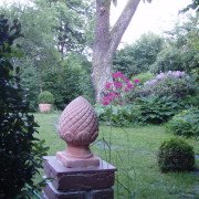 Terracotta macht sich gut im Country Garden