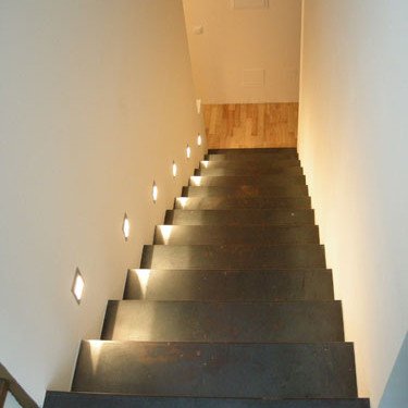 Treppenaufgang Einfamilienhaus