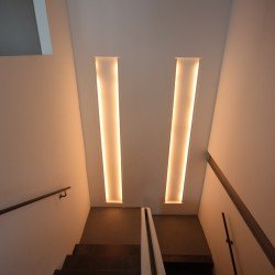 Beleuchtungskonzept für das Wohnen auf mehreren Ebenen